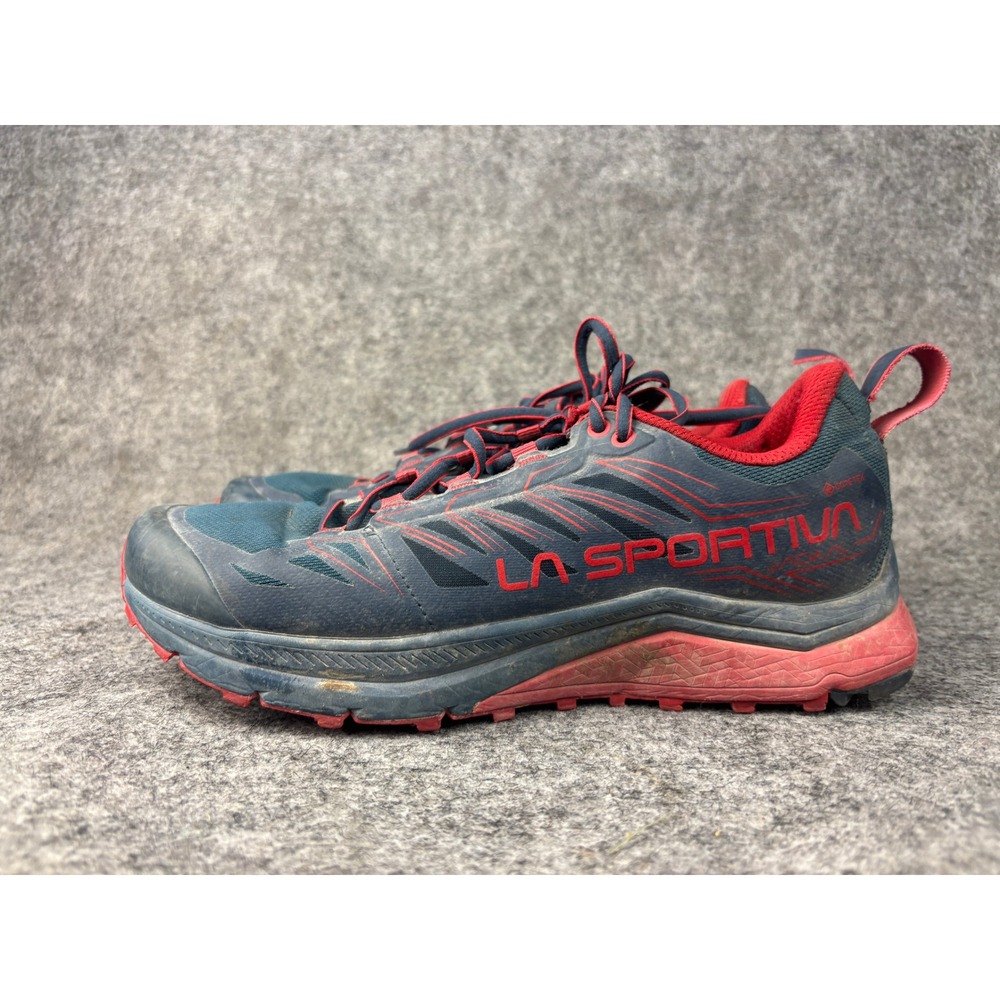 La Sportiva Lycan II Trail Running Shoes Womens 39.5 Blue Red Gore-Tex Hiking